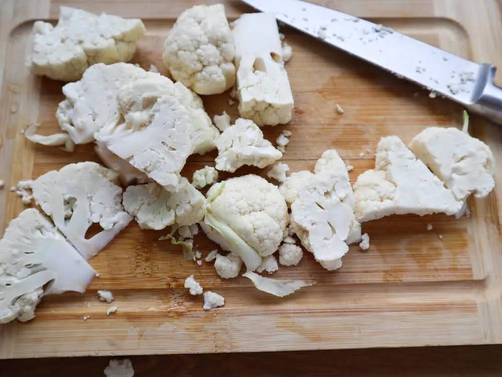 10-minute spicy cauliflower