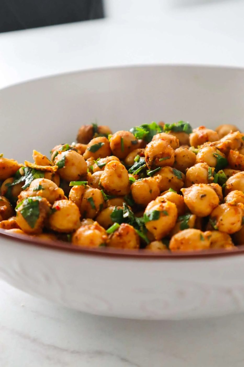 5-minute spicy chickpeas