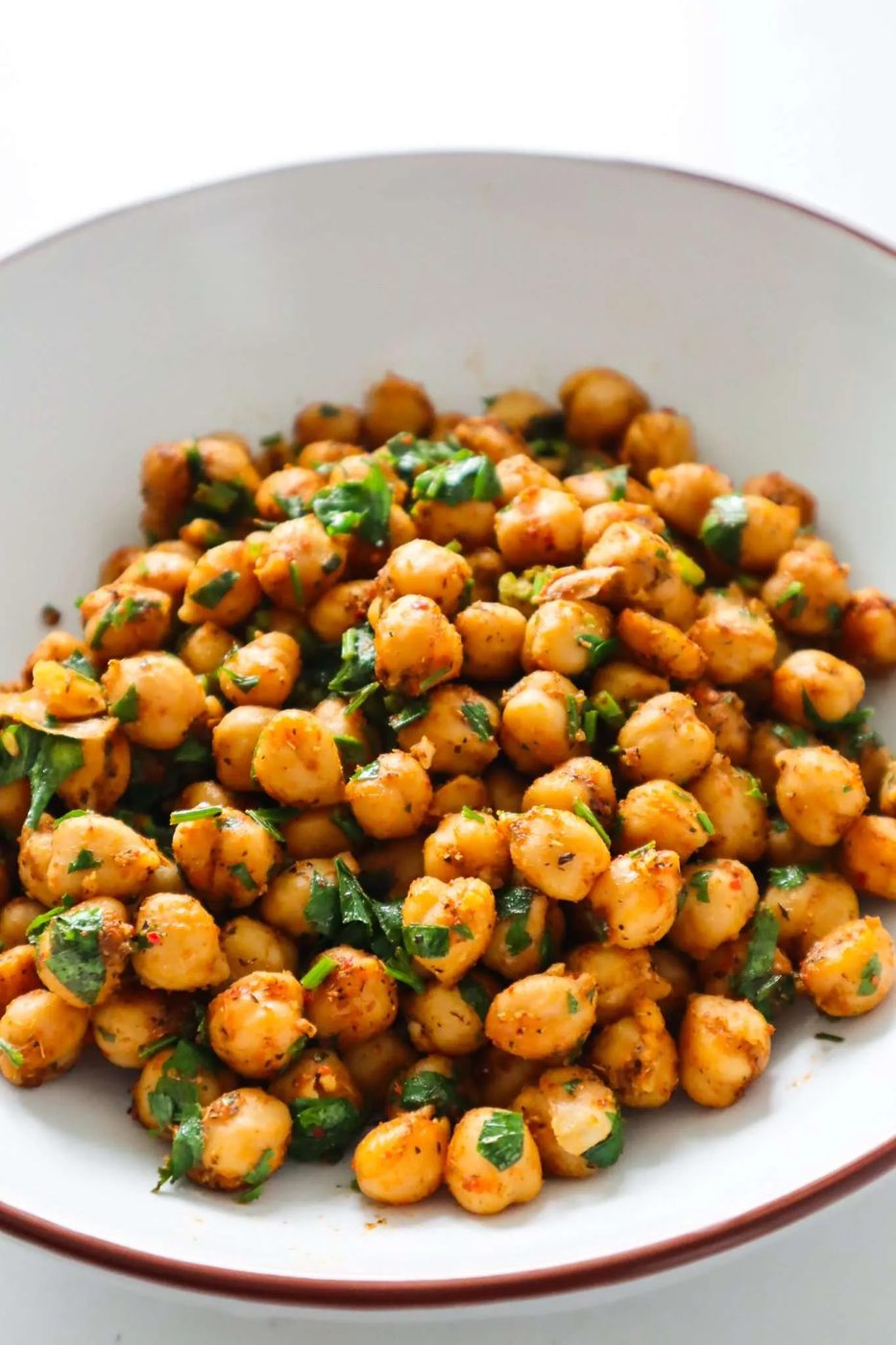 Spicy chickpeas! Ready in 5 minutes this simple chickpea recipe is made with canned chickpeas, is gluten free vegan and will be great for…