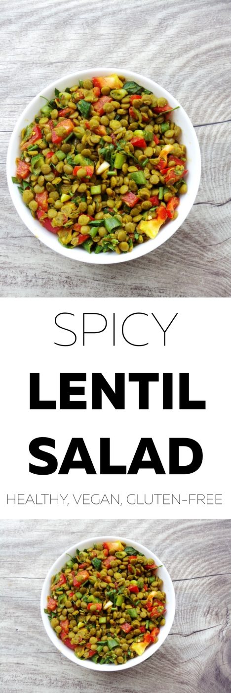 Gaical - spicy lentil salad