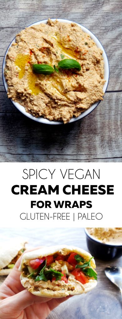 Vegan cream cheese, spicy