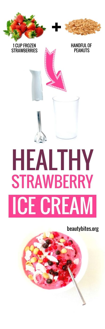 Sounds like a weird combo, but this was the solid simple & healthy ice cream recipe that takes just 5 min to make! No need for ice cream…