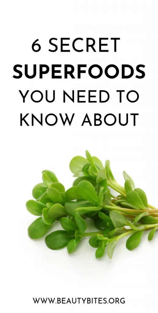Secret superfoods list