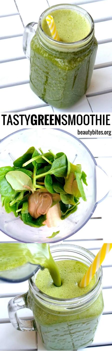Tasty & simple green smoothie