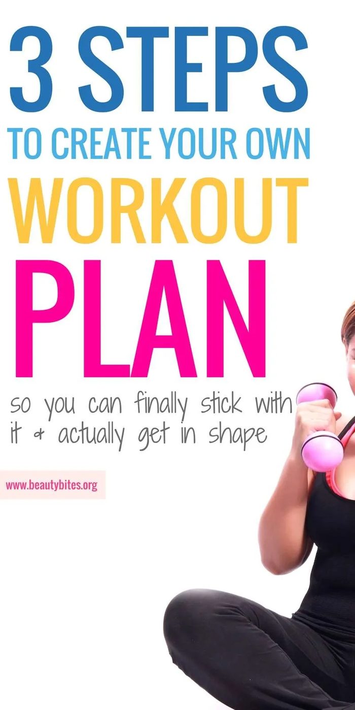 3 steps to create a workout plan you can stick with