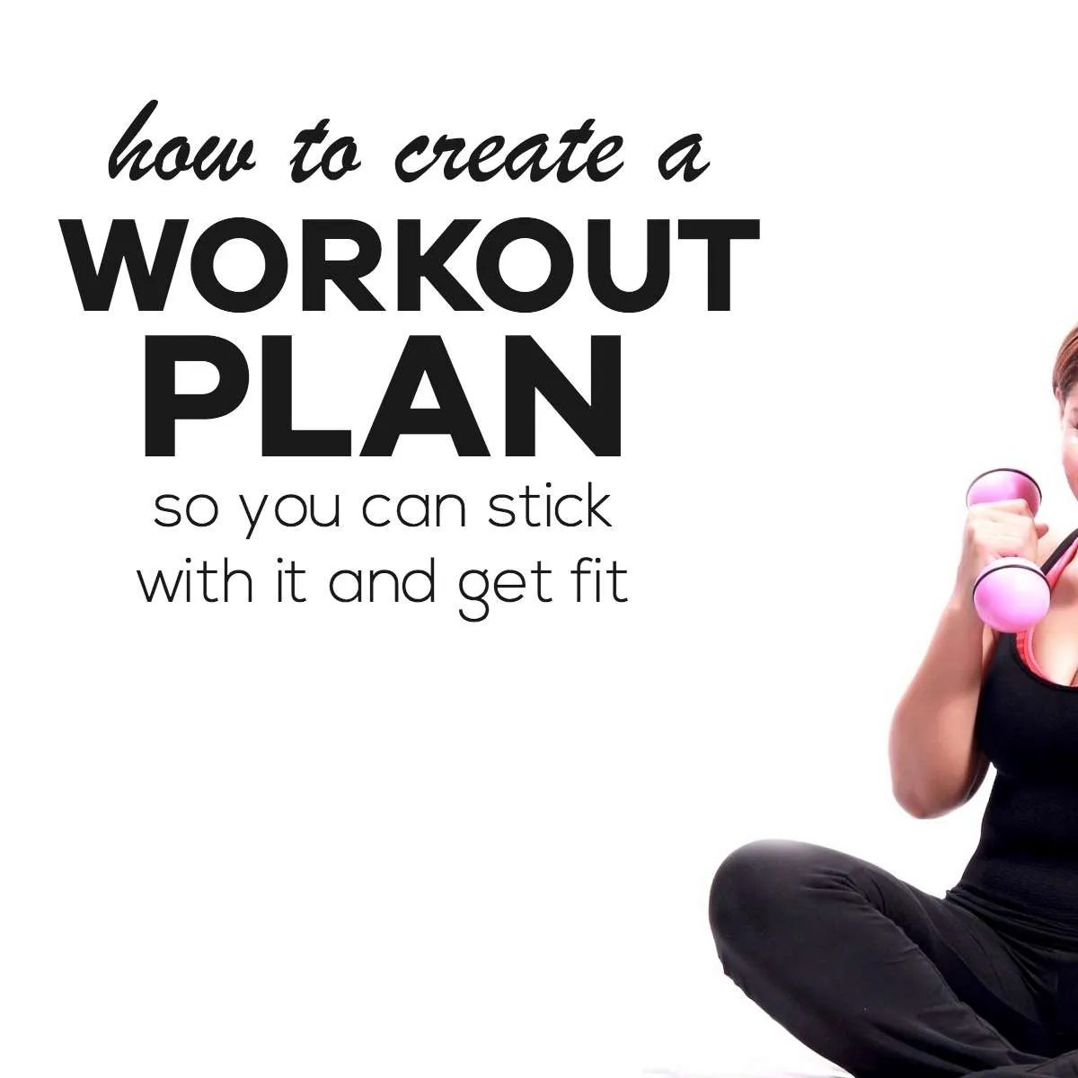Try these 3 simple steps and make your own workout plan, so you actually stick with it and don't quit! If the workout plan someone else…