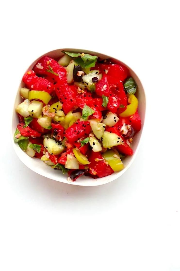 Tomato cucumber salad – a special