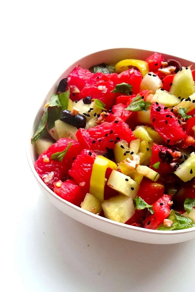 Tomato cucumber salad – a special