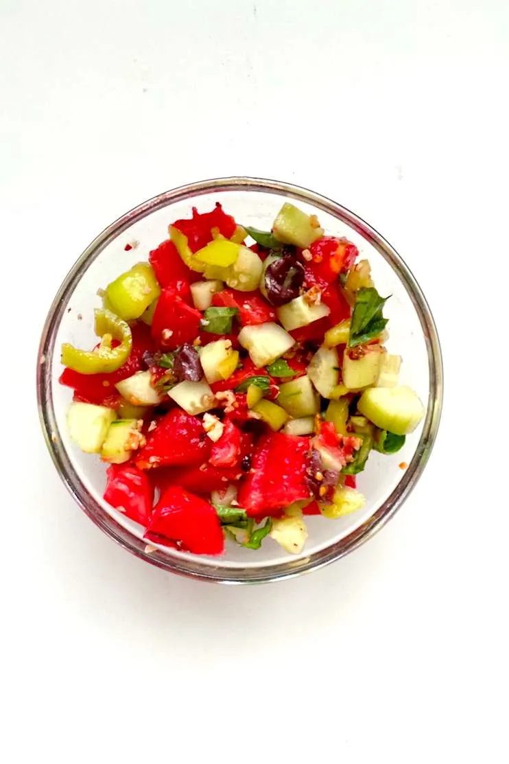 Tomato cucumber salad – a special