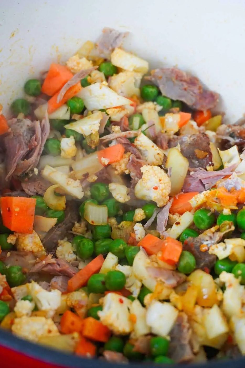 Leftover turkey soup, simple
