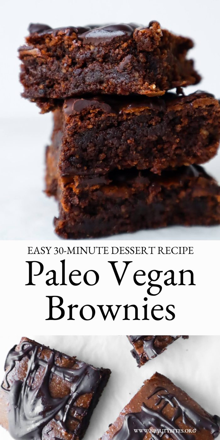Paleo brownies, vegan