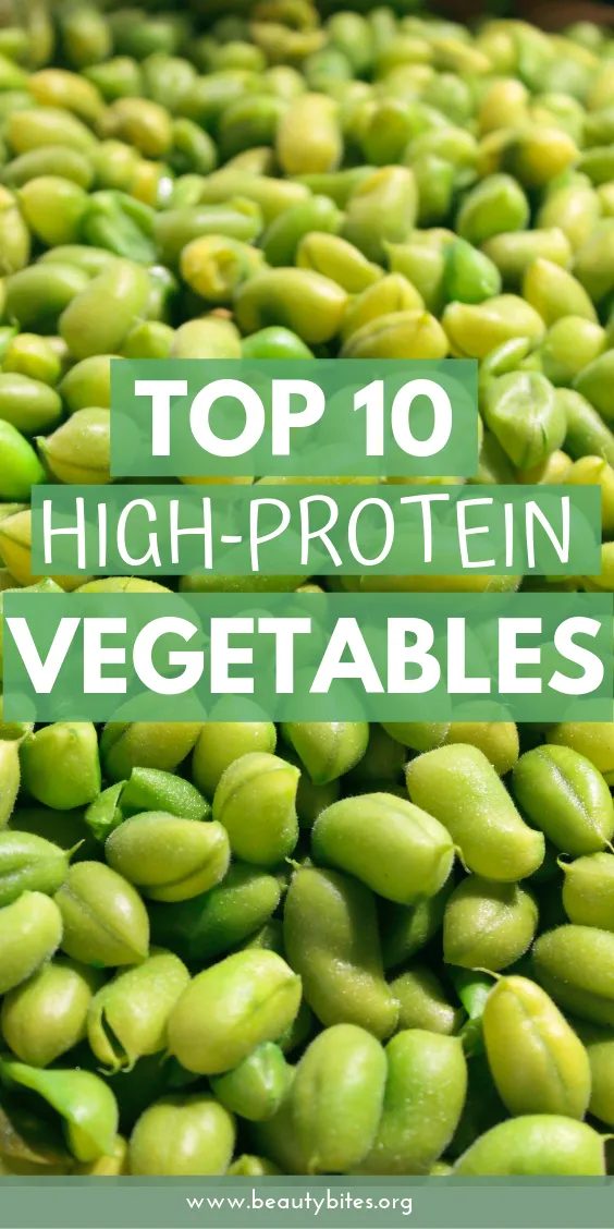 Top 10 vegetables high in protein