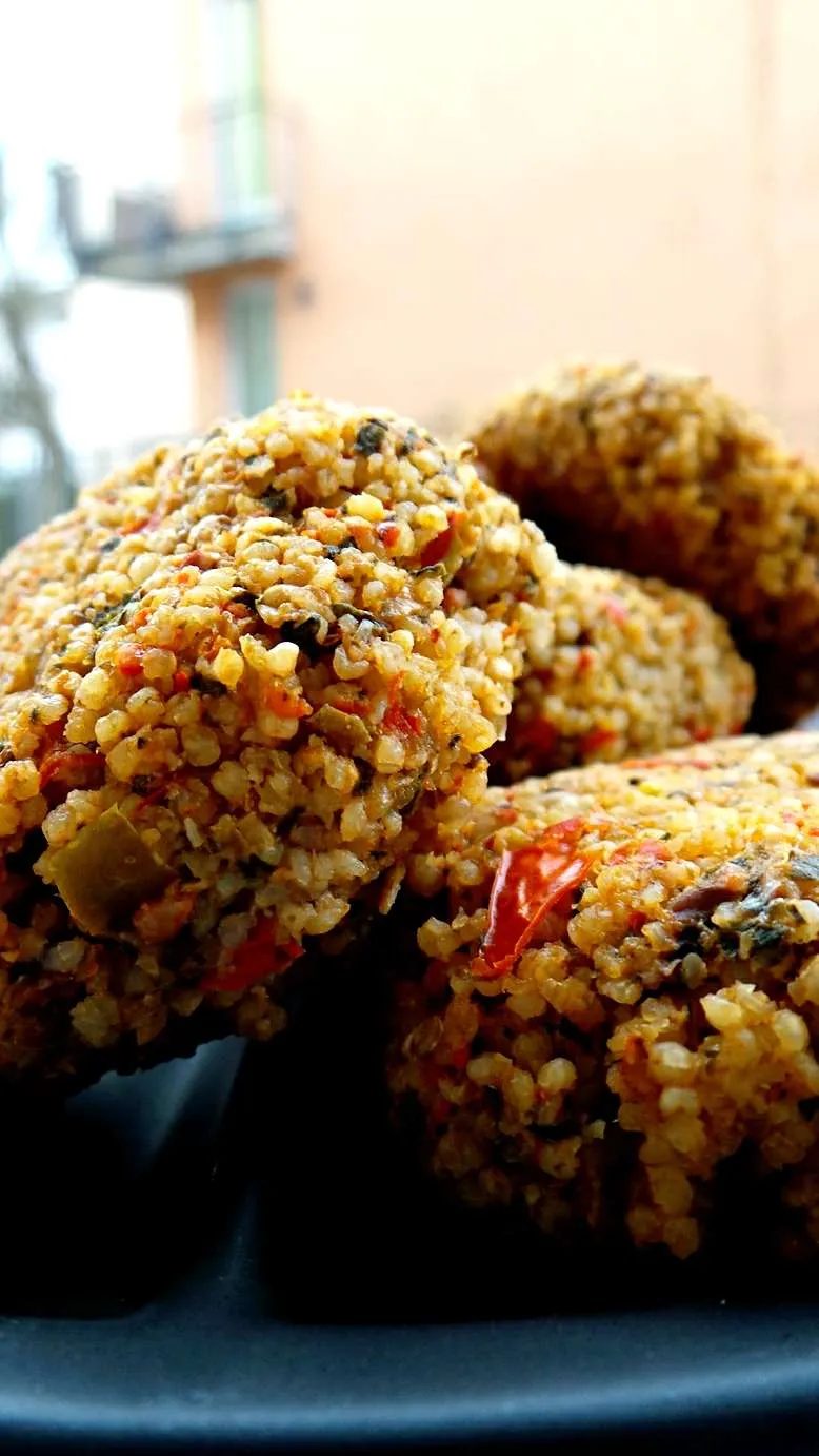 Millet bites, vegetarian
