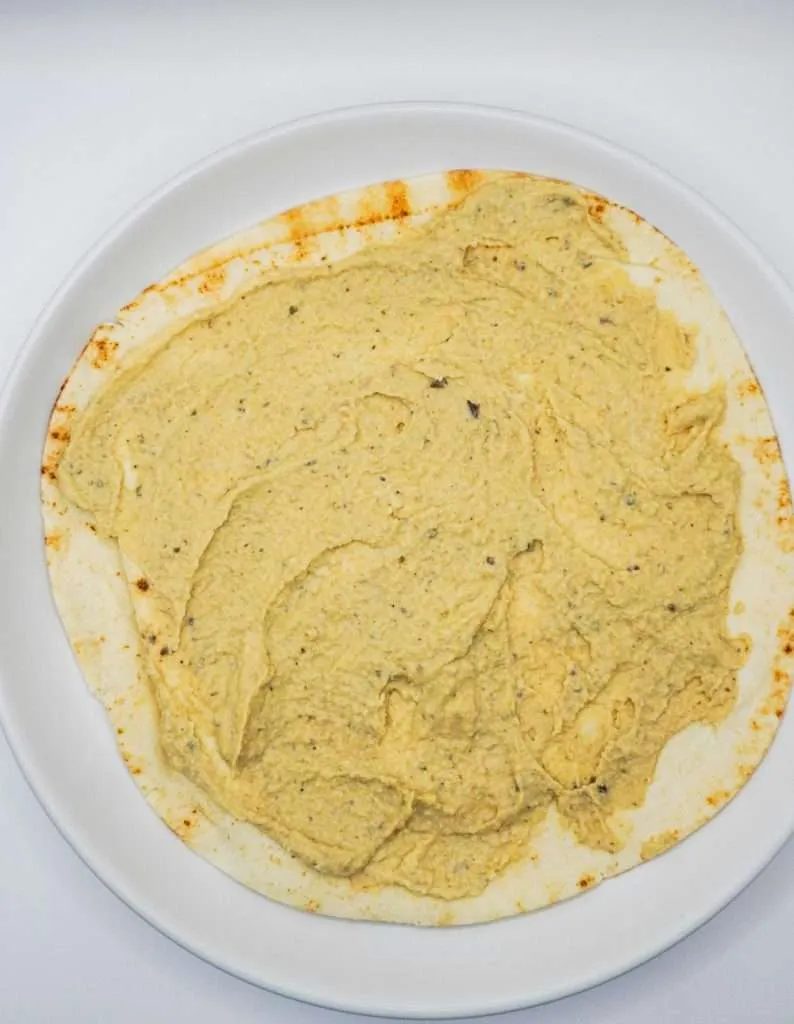 a reliable veggie wraps step 1