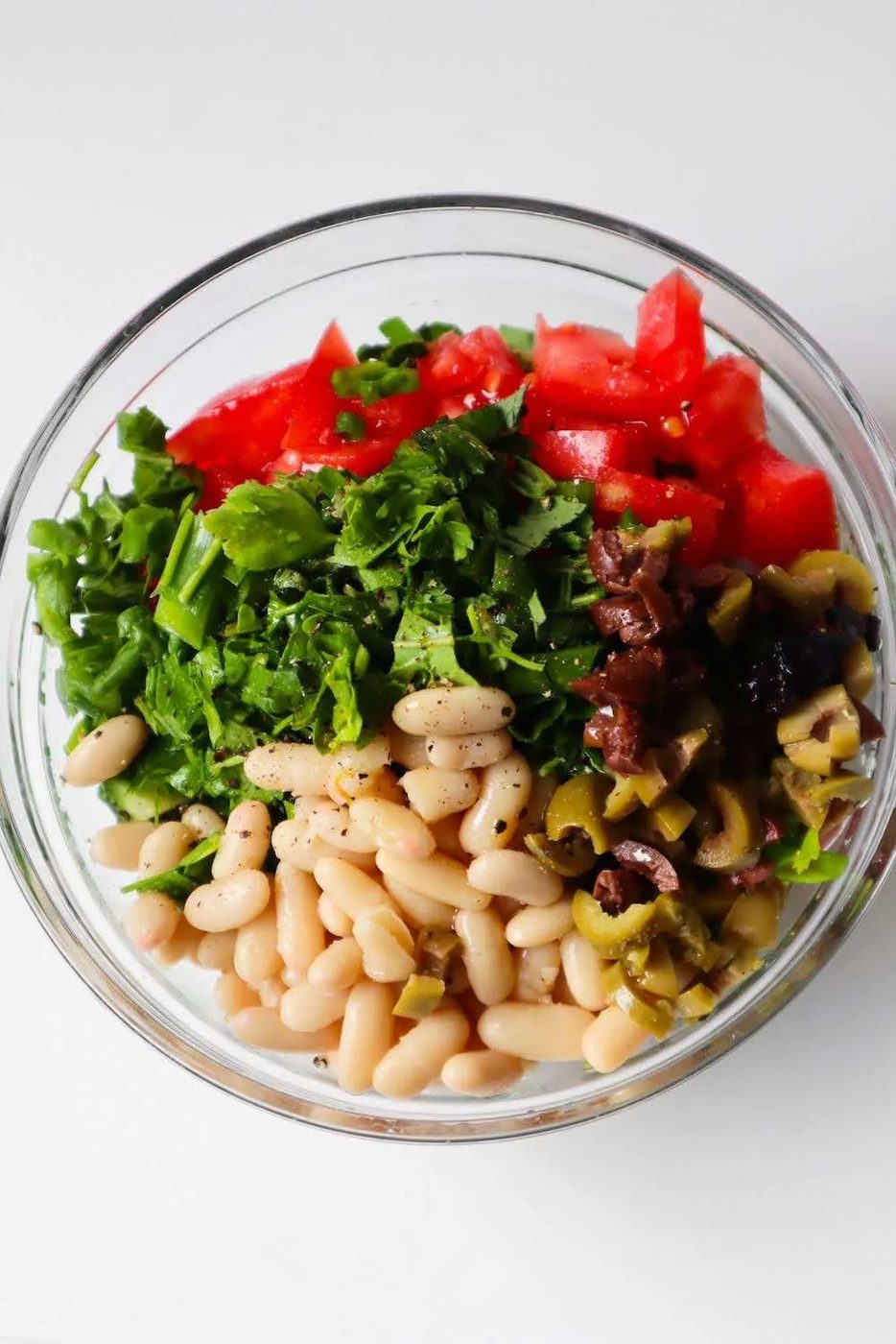 White bean salad