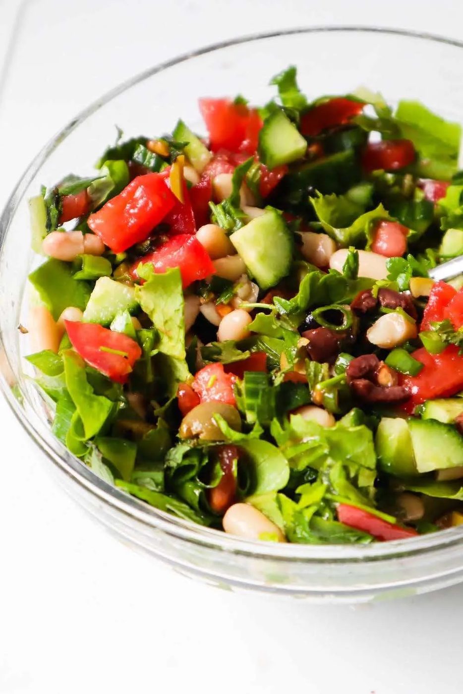 White bean salad