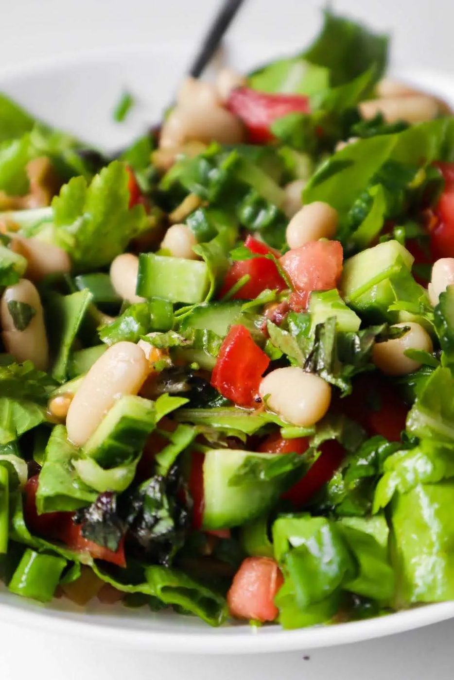 White bean salad