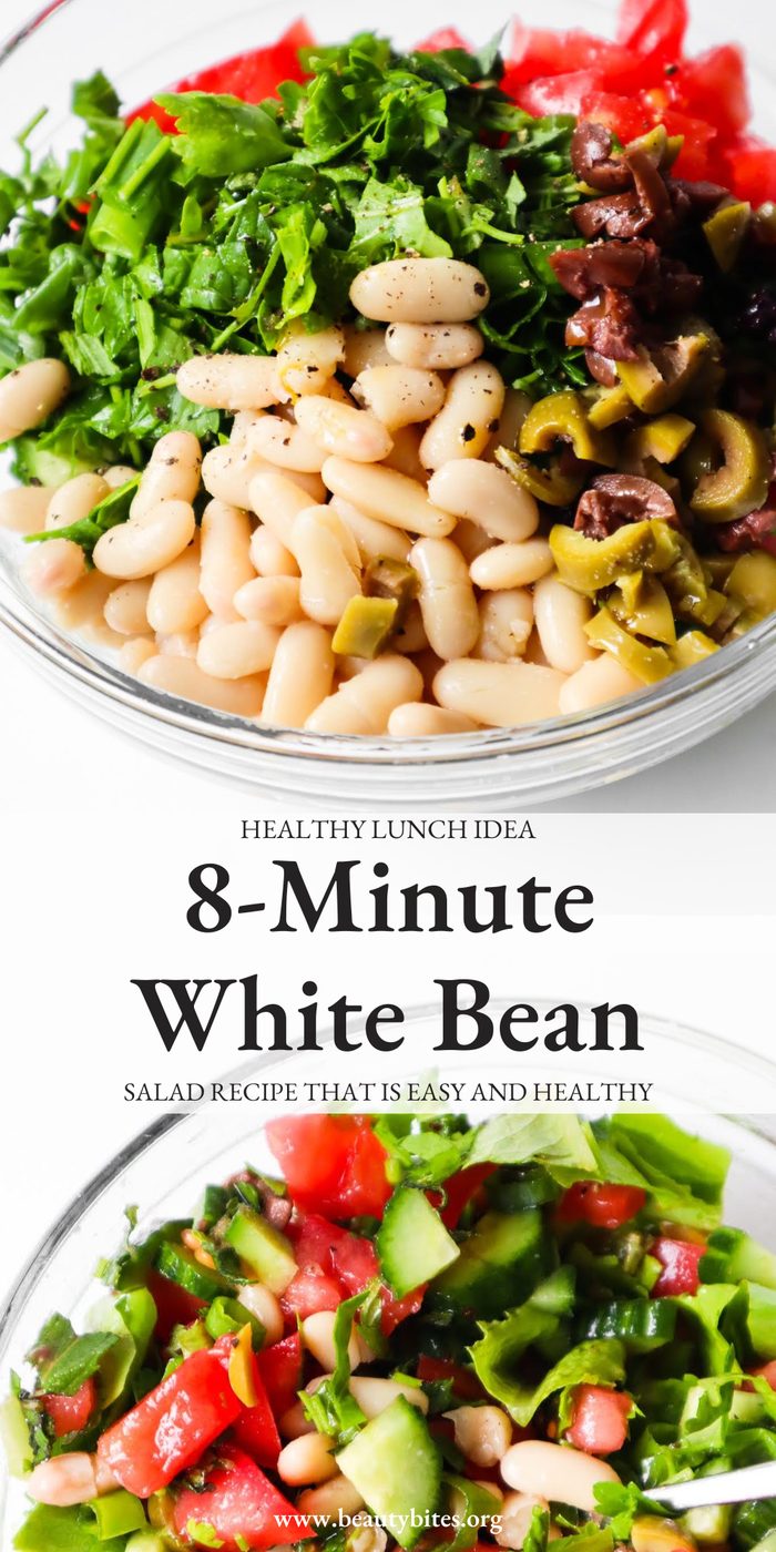 White bean salad