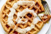 Waffled Cinnamon Rolls