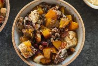 Golden Harvest Chicken and Wild Rice Casserole