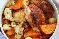 Easy Sheet Pan Chicken and Roasted Veggies
