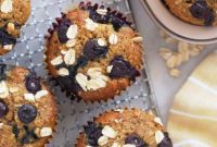 Wholesome Blueberry Oat Muffins