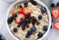 Perfect Instant Pot Rolled Oats