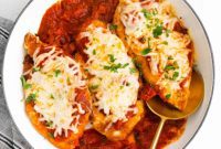 Golden Crusted Chicken Parmesan Bake