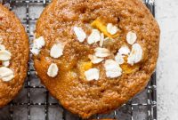 Sun-Kissed Peach Muffins