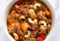 Nourishing Cashew Chicken Delight