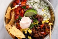 Hearty Beef Taco Bowls