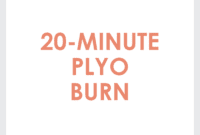 20-Minute Plyo Burn: Finish Line Fortitude