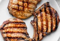 Perfectly Succulent Grilled Pork Chops