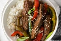 Sizzling Pepper Steak