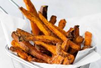 Air Fried Sweet Potato Perfection