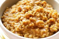 Warm Spiced Pumpkin Rice Pudding