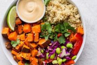 Vibrant Thai Coconut Quinoa Bowls