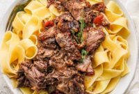 Fall-Apart Tender Slow Cooker Short Rib Ragu