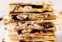 Thanksgiving Encore Quesadilla