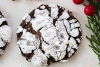 Fudgy Chocolate Crinkle Delights