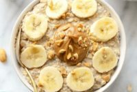Dreamy Peanut Butter Banana Overnight Oats