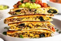 Grab-and-Go Frozen Breakfast Quesadillas