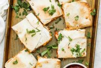 Sheet Pan Quesadilla Party
