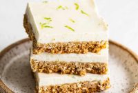 No-Bake Frozen Margarita Bars