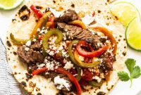 Sizzling Steak Fajitas