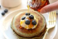 Zesty Blender Lemon Blueberry Flapjacks