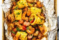 Zesty Shrimp Grill Parcels