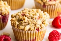 Bursting Raspberry Muffins