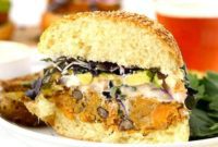 Harvest Quinoa Sweet Potato Burgers