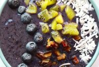 Vibrant Blueberry Smoothie Bowl